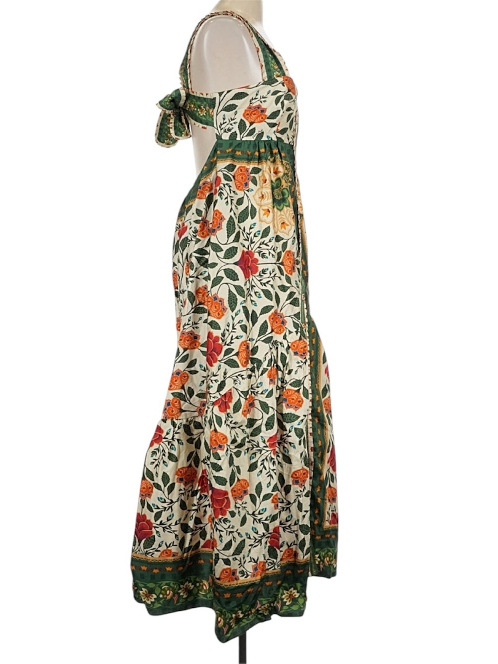 NWT FARM Rio Sand Garden Tapestry Maxi Dress Size Large - Picture 7 of 10